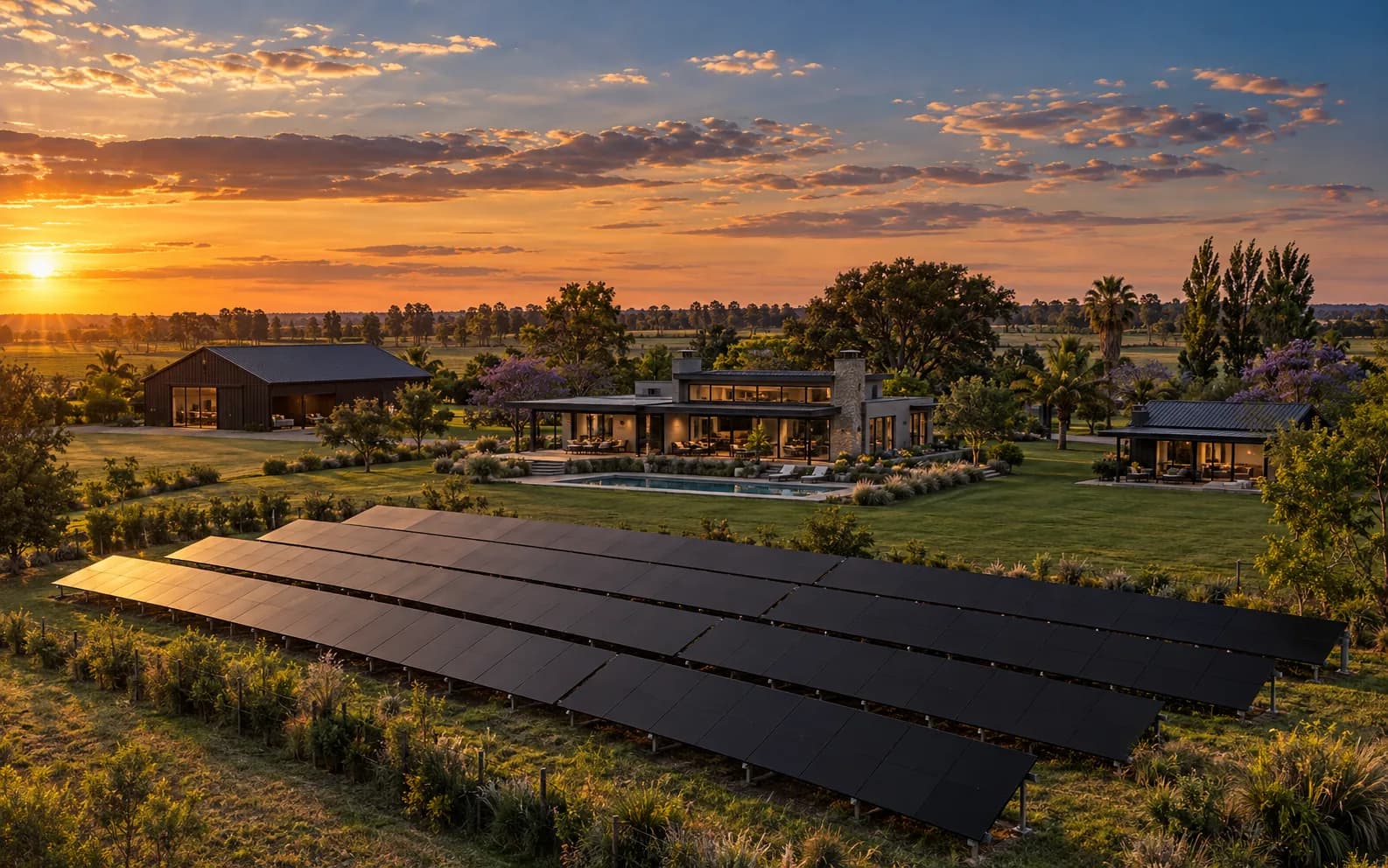 Chacra off-grid — Exaltación de la Cruz: vista general