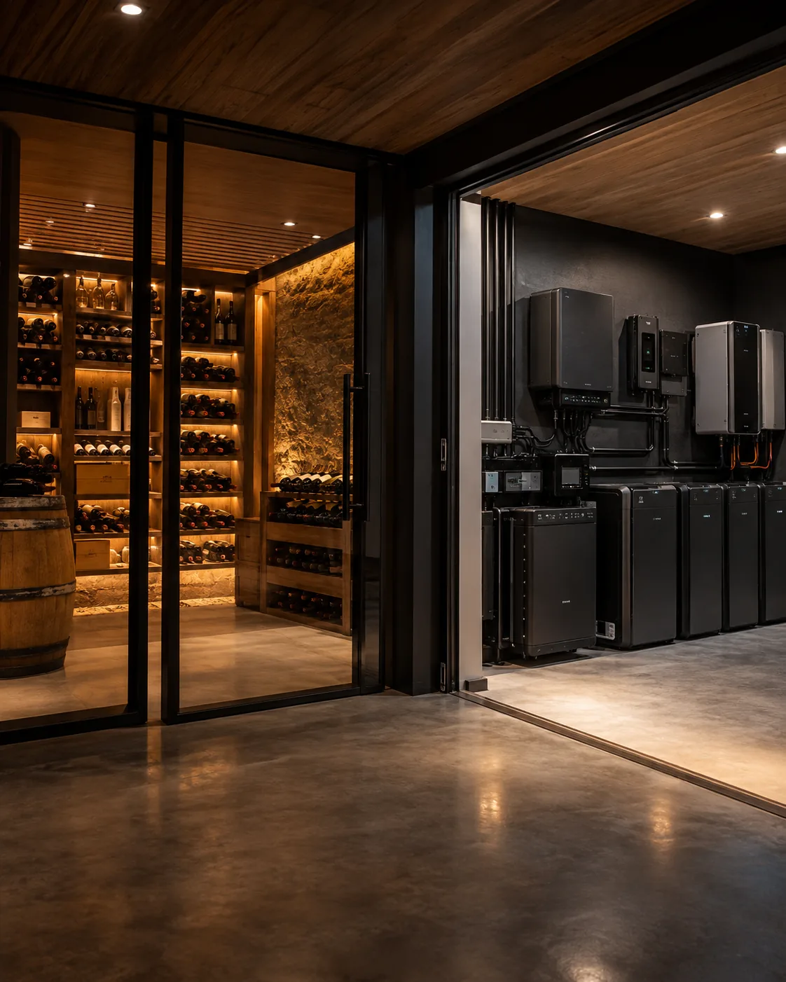 Finca boutique — Chacras de Coria: sala técnica